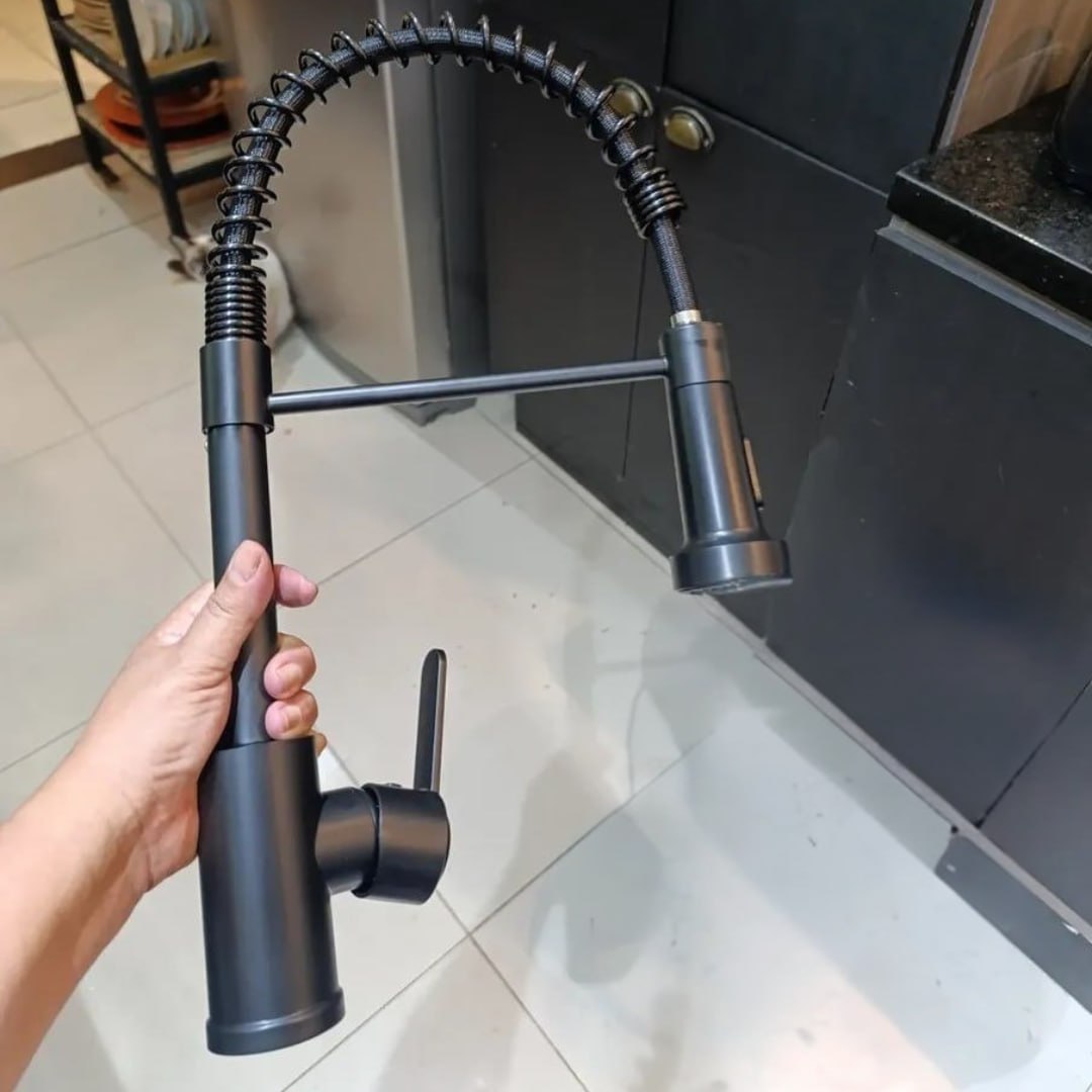 Torneira Cozinha Gourmet Bancada Flexível Monocomando Pia