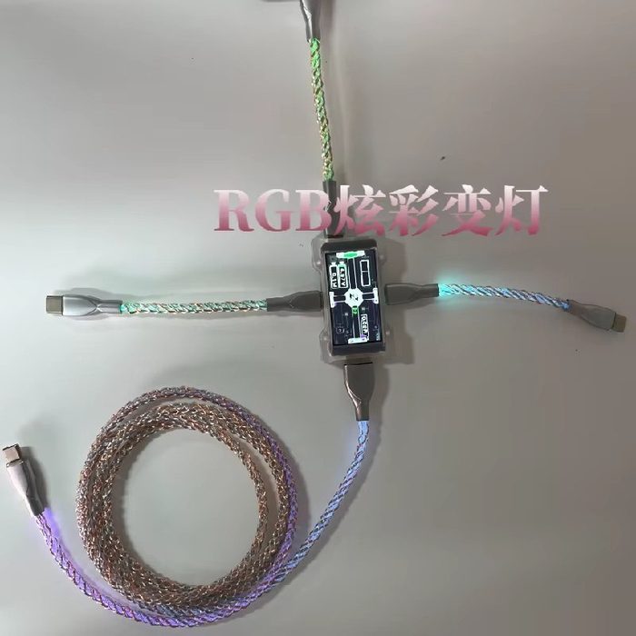 Cabo Usb-C para Hub, com Rgb