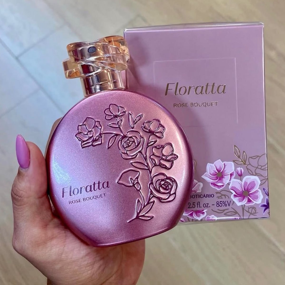 perfumes o boticario floratta rose bouquet 75ml