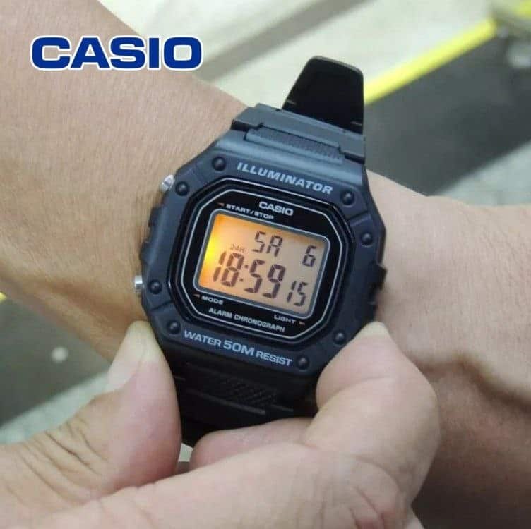 relógios casio youth w-218h-1av