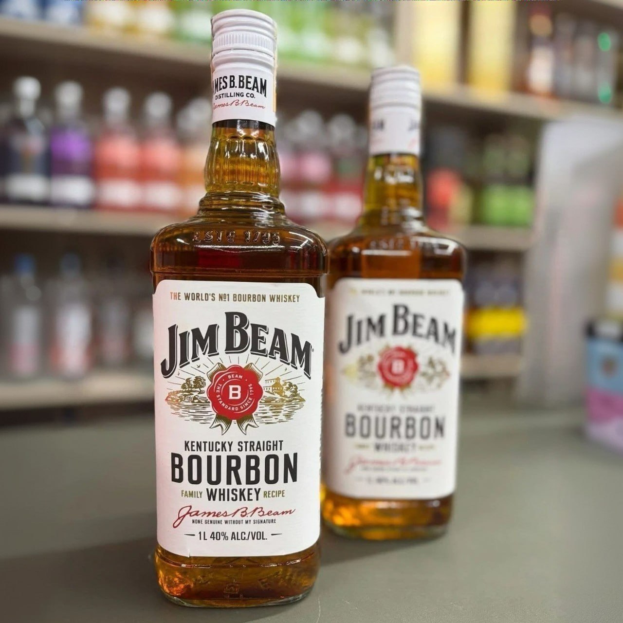bebidas alcoólicas jim beam white 1l