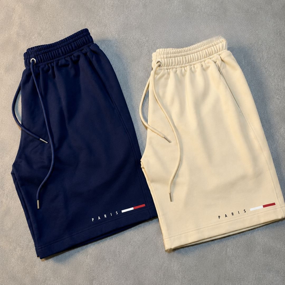 roupas bermuda casual short moletom masculino academia treino kit 02