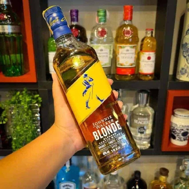 bebidas johnnie walker blonde 750ml