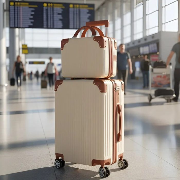 mala de viagem 10kg miami rodas 360° com frasqueira