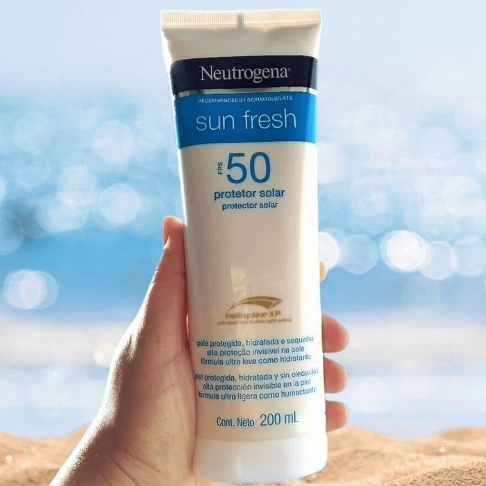 Neutrogena Sun Fresh Protetor Solar Corporal, FPS 50, 200ml