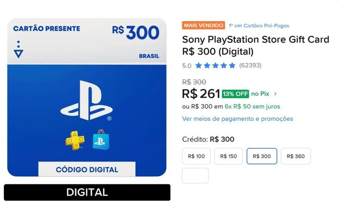 Jogo Sony GTA 6 Digital