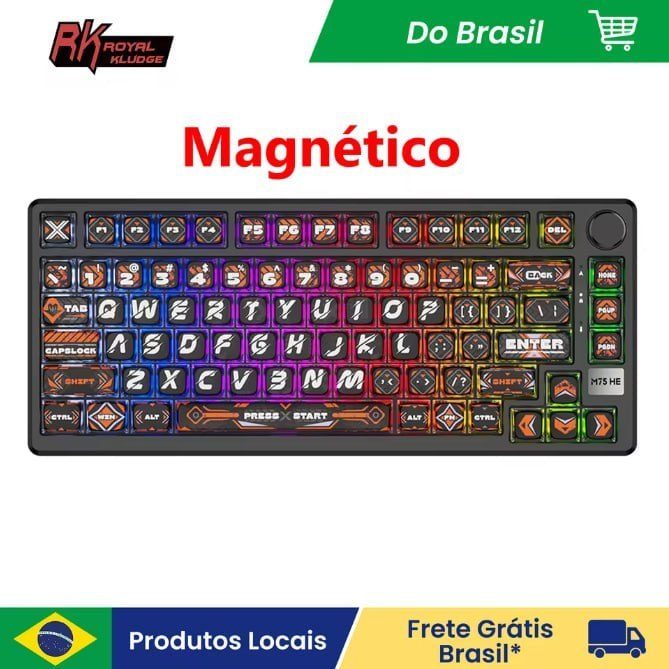 teclado royal kludge rkm75