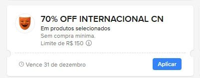 Novo Cupom Mercado Livre - Produtos internacionais!