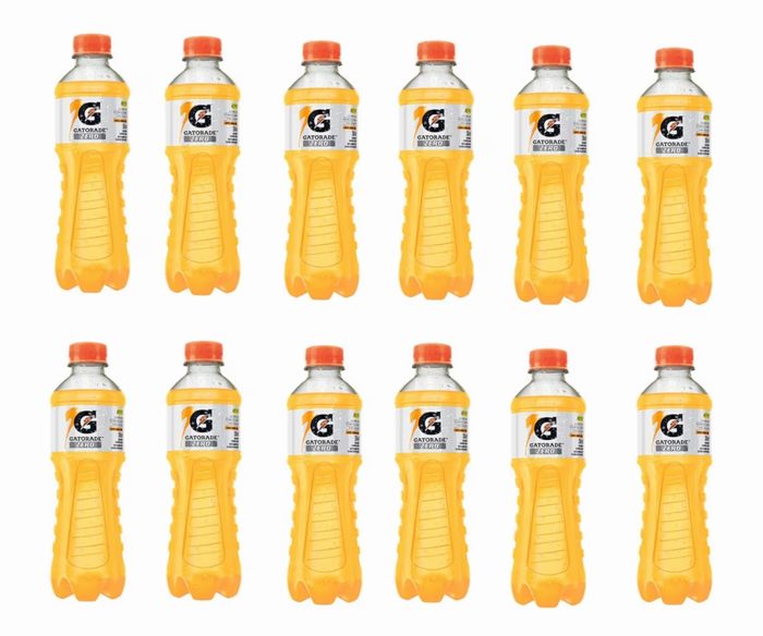 bebida isotônica gatorade laranja lima 350ml 12 unidades