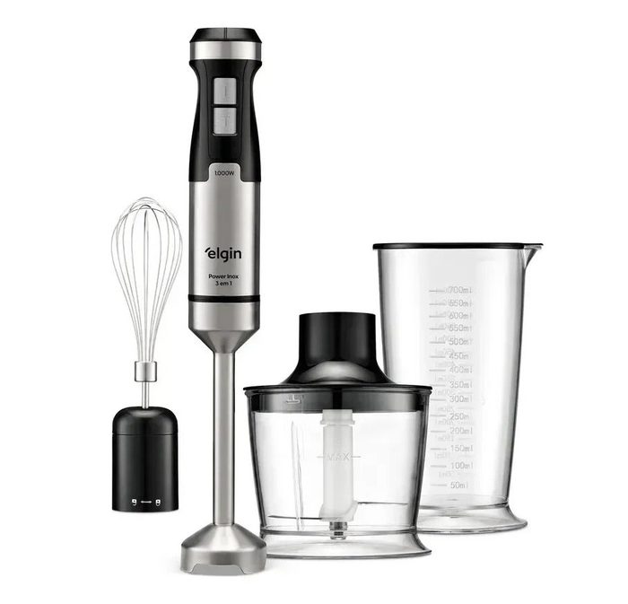 mixer elgin power inox 3 em 1 1000w