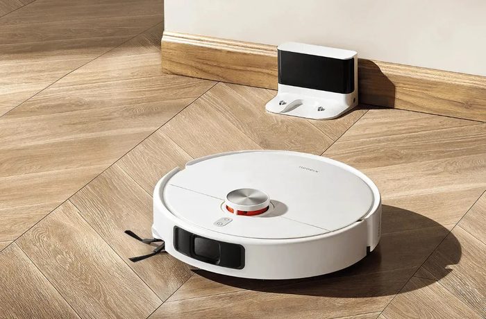 Robô Aspirador Xiaomi S40 Pro Alexa E Google Branco Bivolt