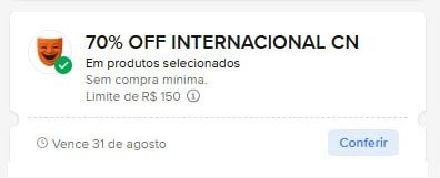 Cupons Mercado Livre - Produtos internacionais!