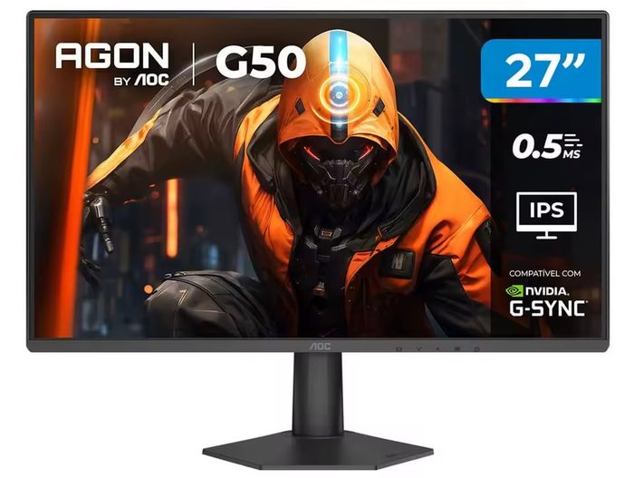Monitor AOC Agon G50 27" Full HD IPS 144Hz 0.5ms