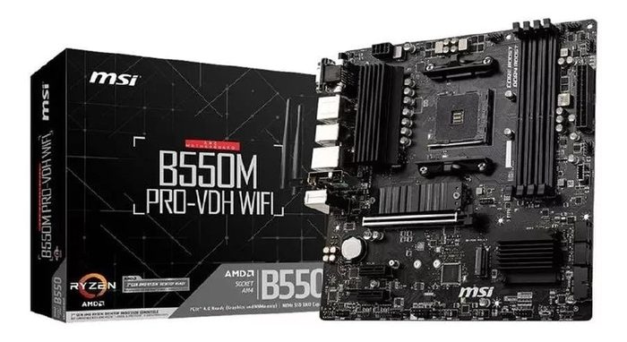 Placa Mãe MSI B550M