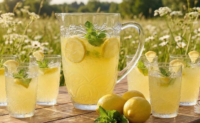 WOLFF - Conjunto 6 Copos 370ml e 1 Jarra 1,4L Daisy Cristal