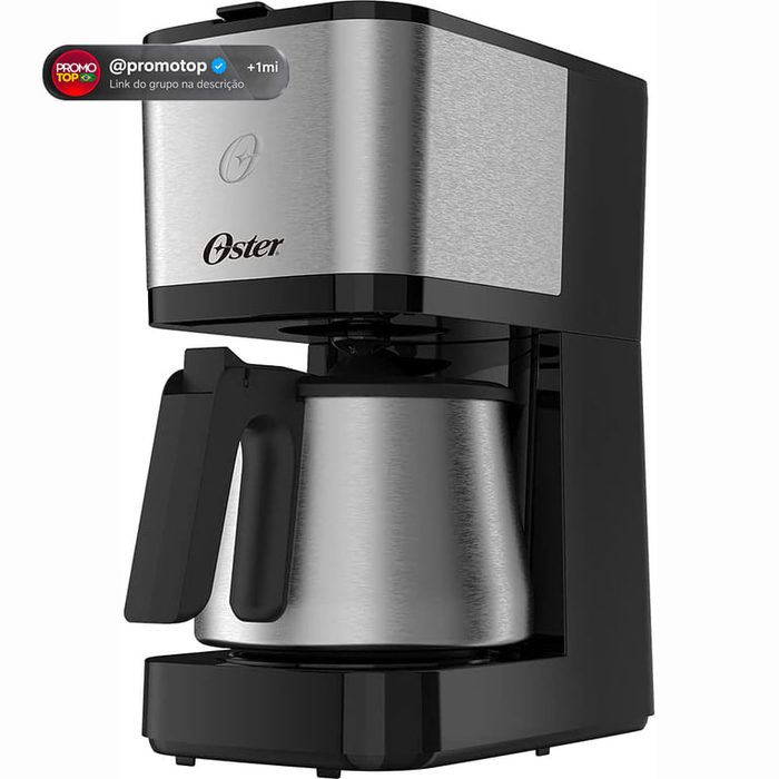 • Cafeteira Oster com Jarra Inox 1,2L - 220V