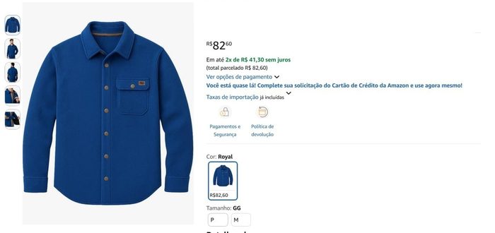 Jaqueta Hail Call Fleece Shirt Jacket Field & Streammasculino - Tam. GG