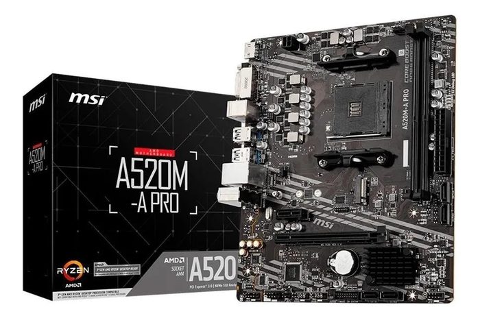 Placa Mãe MSI A520M
