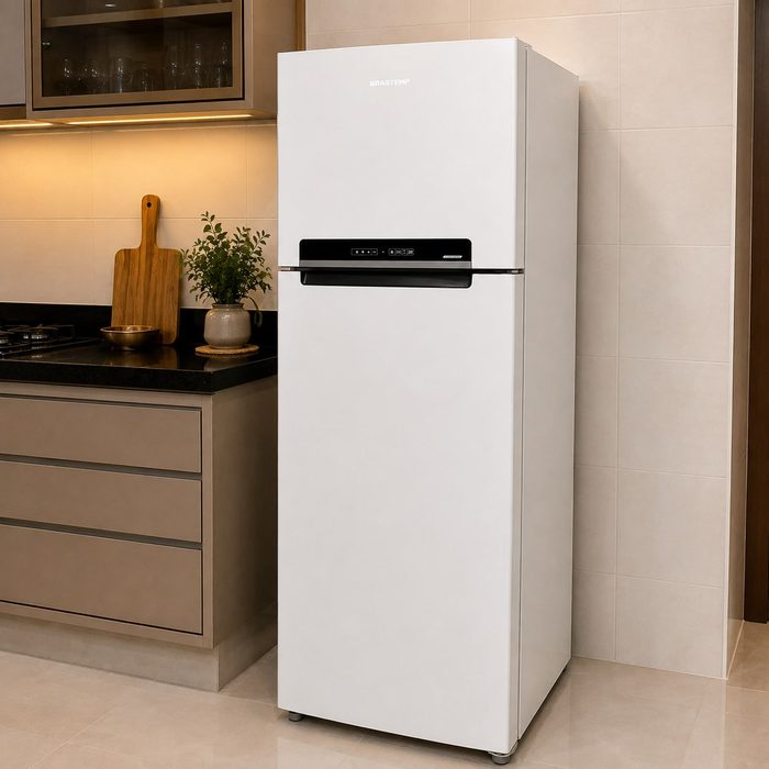 Geladeira Midea MDRT533EVD Duplex 400L Frost Free 127V