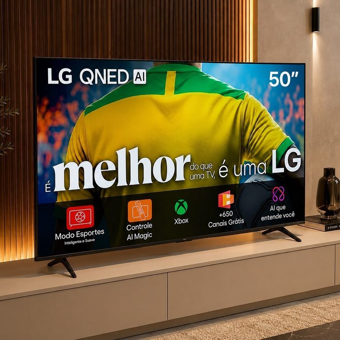 TV LG QNED73 50" 4K