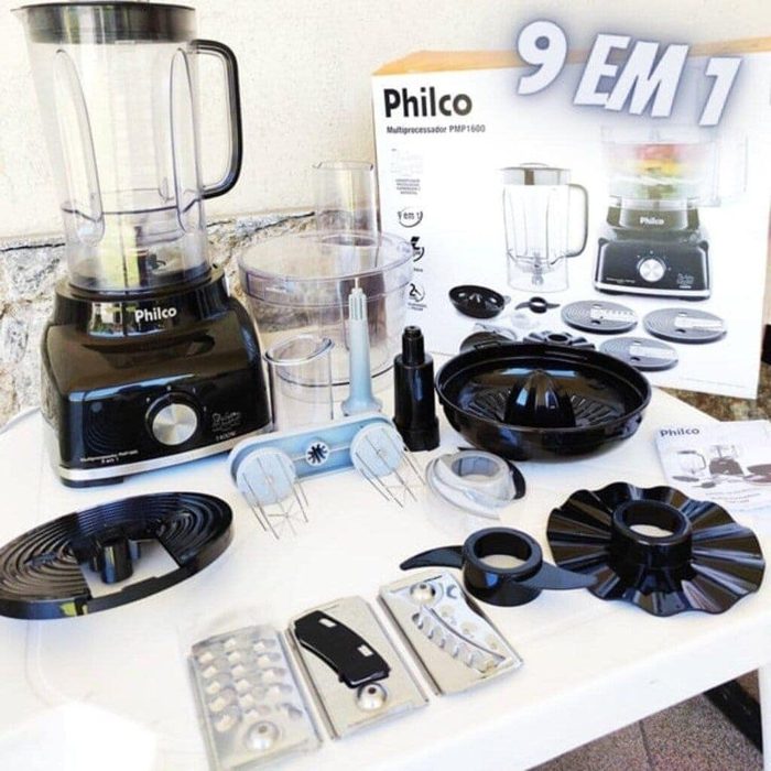 multiprocessador philco pmp1600p 1700w 9 em 1