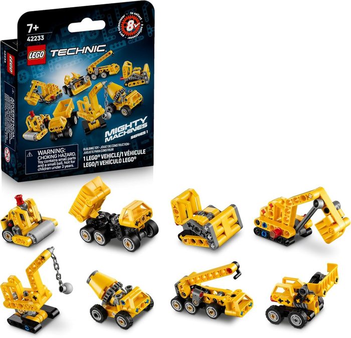 brinquedo lego technic máquinas poderosas 42233