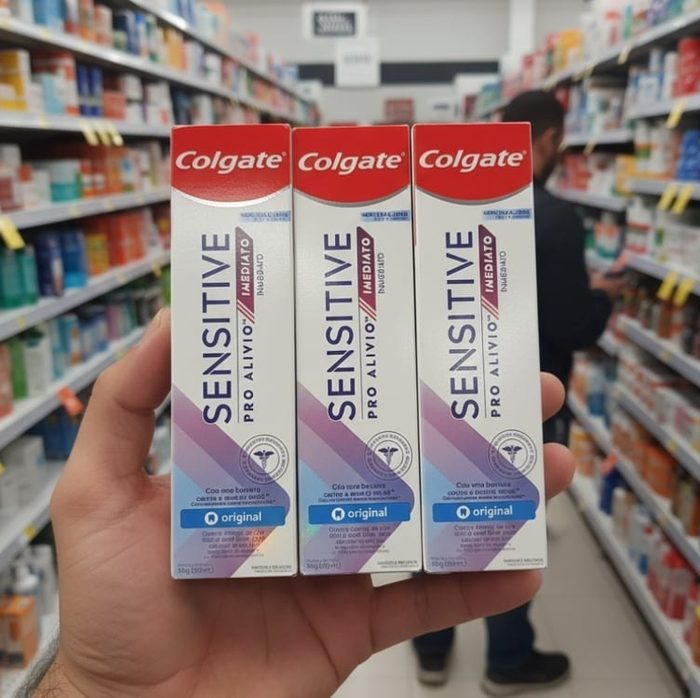 creme dental colgate sensitive pro alívio imediato 3x90g