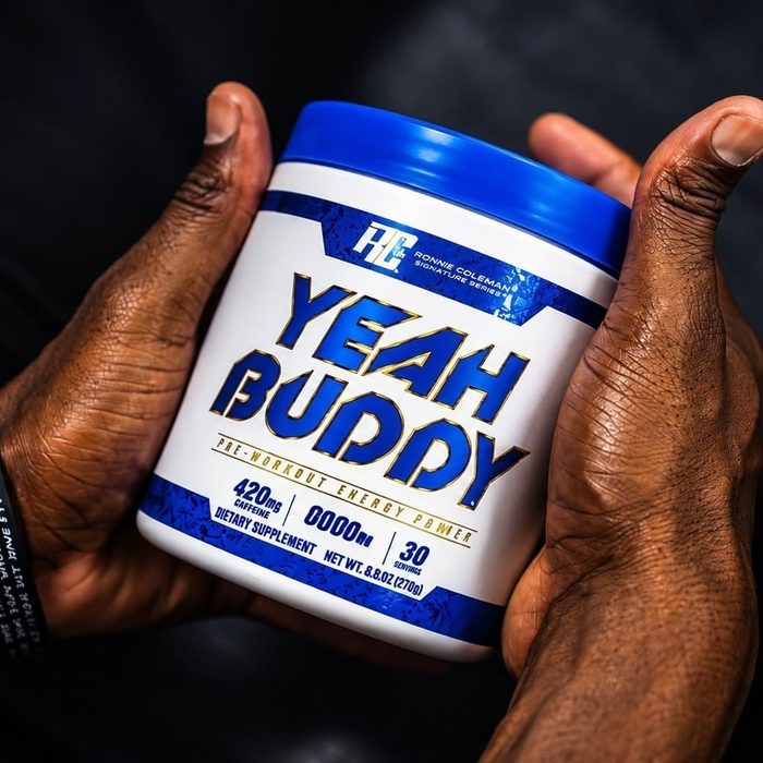 suplemento ronnie coleman yeah buddy pre treino 360g frutas amarelas
