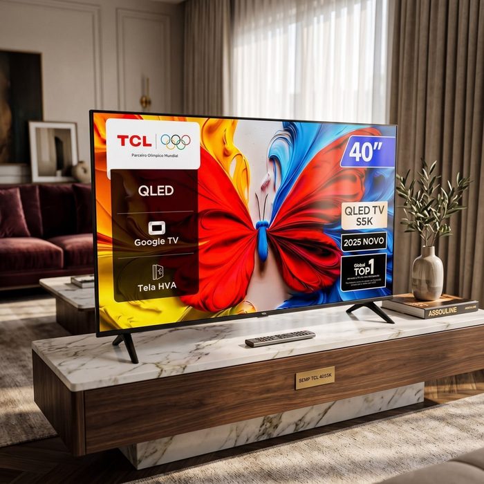 Smart Tv 40s5k Qled 40 Full Hd Wi-fi Android Semp Tcl
