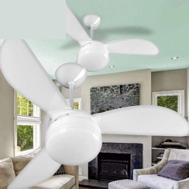 ventilador de teto ventisol fenix branco 3 velocidades