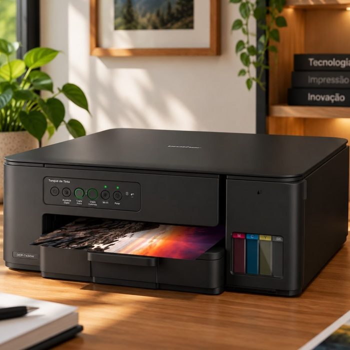 impressora brother dcp-t430w tanque tinta wifi