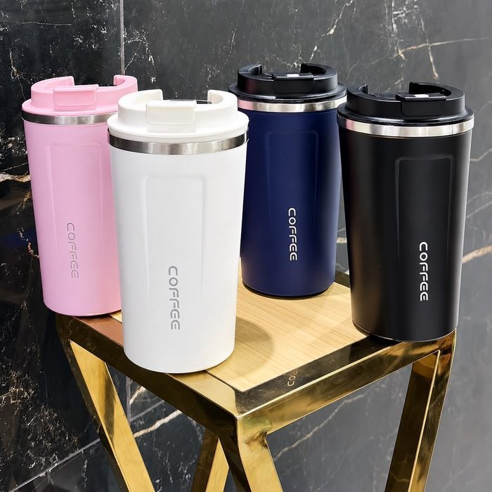 copo térmico inox café chá anti-vazamento vacuum 500ml