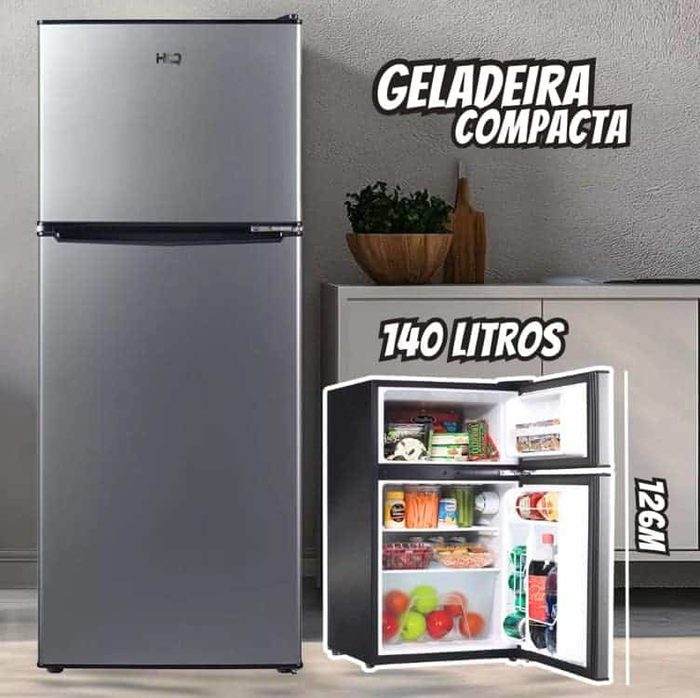 geladeira hq compacto hq-140rdf 140l defrost