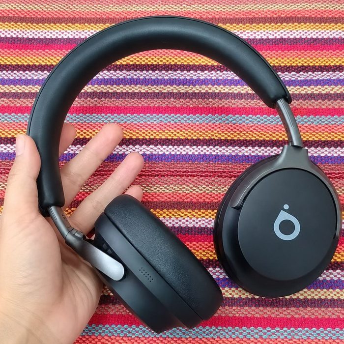 fone de ouvido basike headphone bluetooth 5.4 anc enc 40h preto