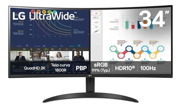 Monitor LG 34WR50QK 34" QHD 100Hz
