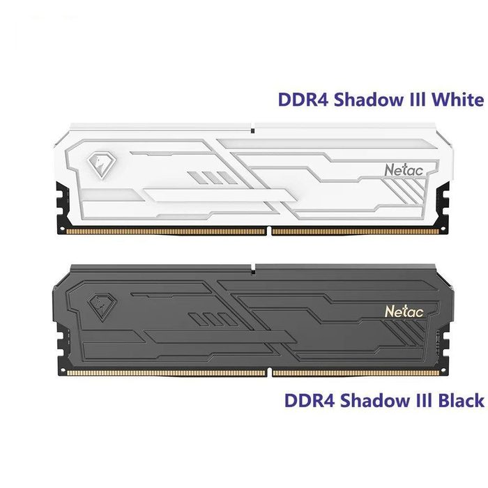 Memória RAM Netac Shadow III DDR4 2x8GB 3200MHz