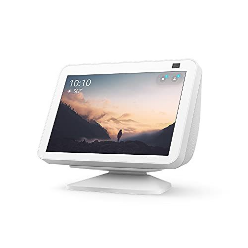 Suporte Ajustável para Echo Show 8 2ª geração - Cor Branca
