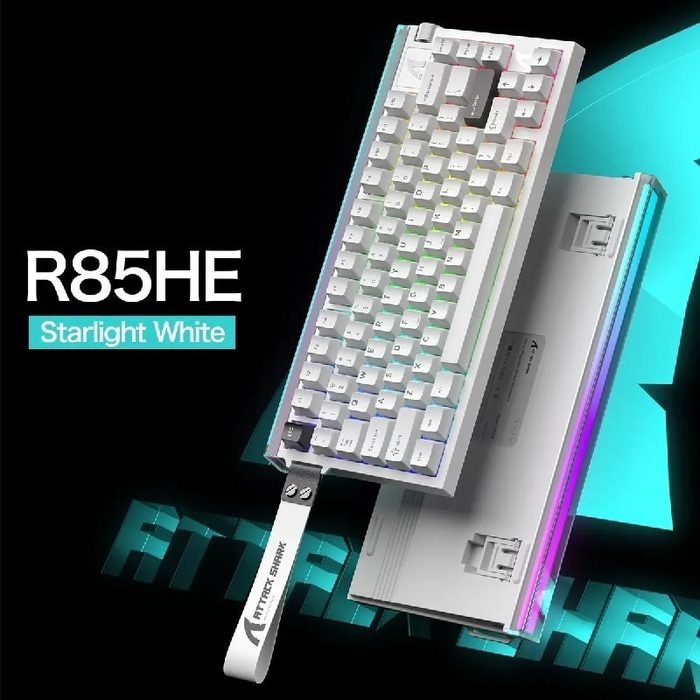 Teclado Gamer Attack Shark R85he Magnético Usb