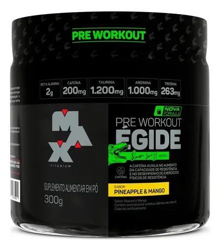 Max Titanium Pré-Treino 300g
