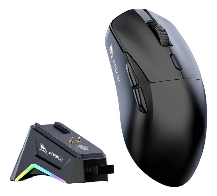 2x Mouse Gamer Sem Fio Smailwolf M3 Tri Mode