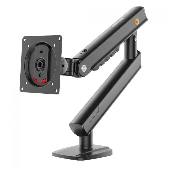 Suporte de Mesa Ergonômico North Bayou Single Arm A5-B, Articulado, Para Monitores 17 Até 32 Pol, Preto