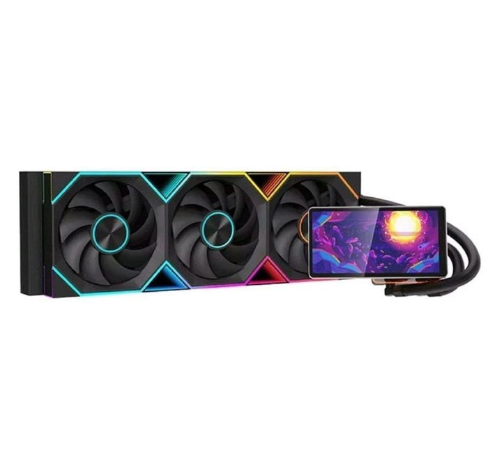Water Cooler Lcd 5.5" Jungle Leopard Proflow 360Mm