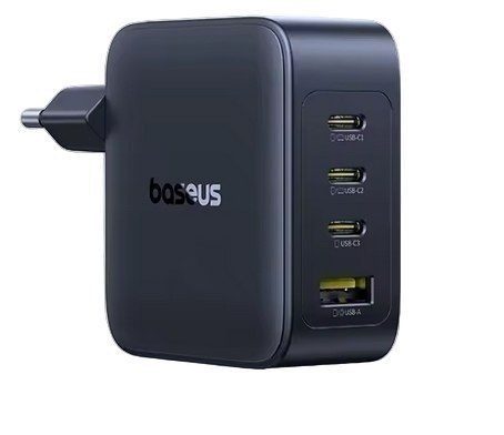 Carregador Baseus GaN 140W 4 Portas
