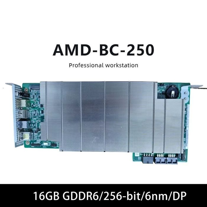 Placa Amd Bc 250 16Gb Gddr6 256-Bit