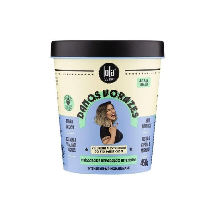 Danos Vorazes Máscara de Tratamento 450g, Lola Cosmetics