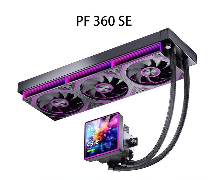 Water Cooler ProFlow Se 360mm Argb Aio, Lcd