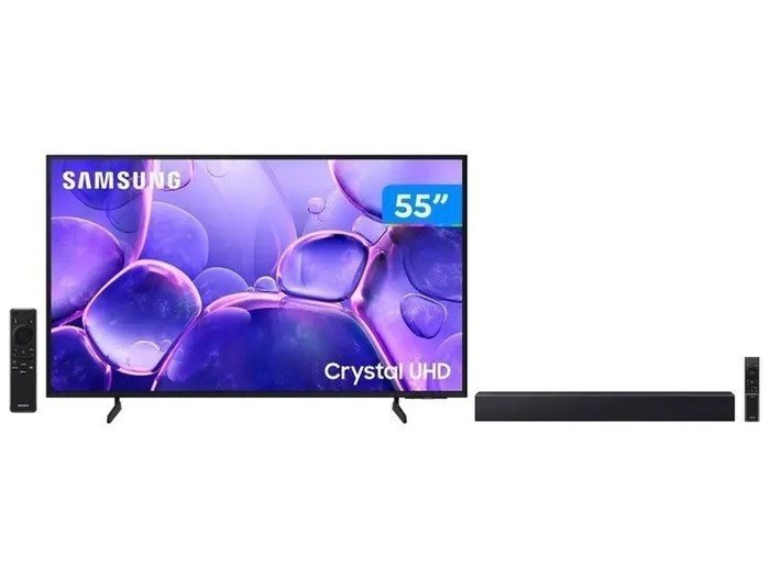 TV Samsung B400F 55" 4K + Soundbar