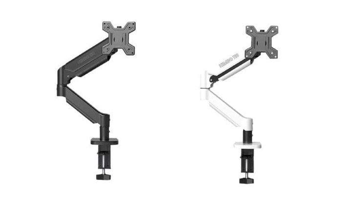 Suporte Articulado Para Monitor e Tv Zinnia Nimbo 110, 13 Pol. a 32 Pol., Branco