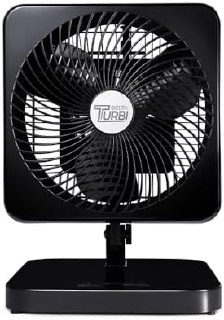 Venti-Delta Turbi Max Ventilador Oscilante 2 em 1 Mesa ou Parede 3 Velocidades 40cm Inverse Grid 127v Preto