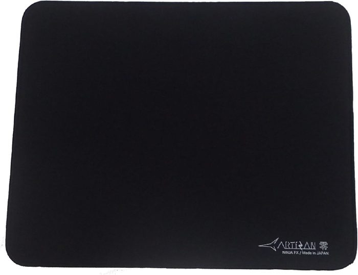 Mouse pad Artisan Zero Série Fx Fx-Zr-Sf-L, macio, importado do Japão preto, G